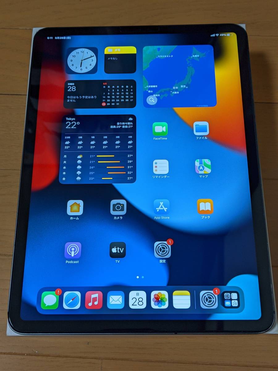 iPad Pro 2018 11インチ MU0M2 J/A docomo 64GB USED busaracenter.org