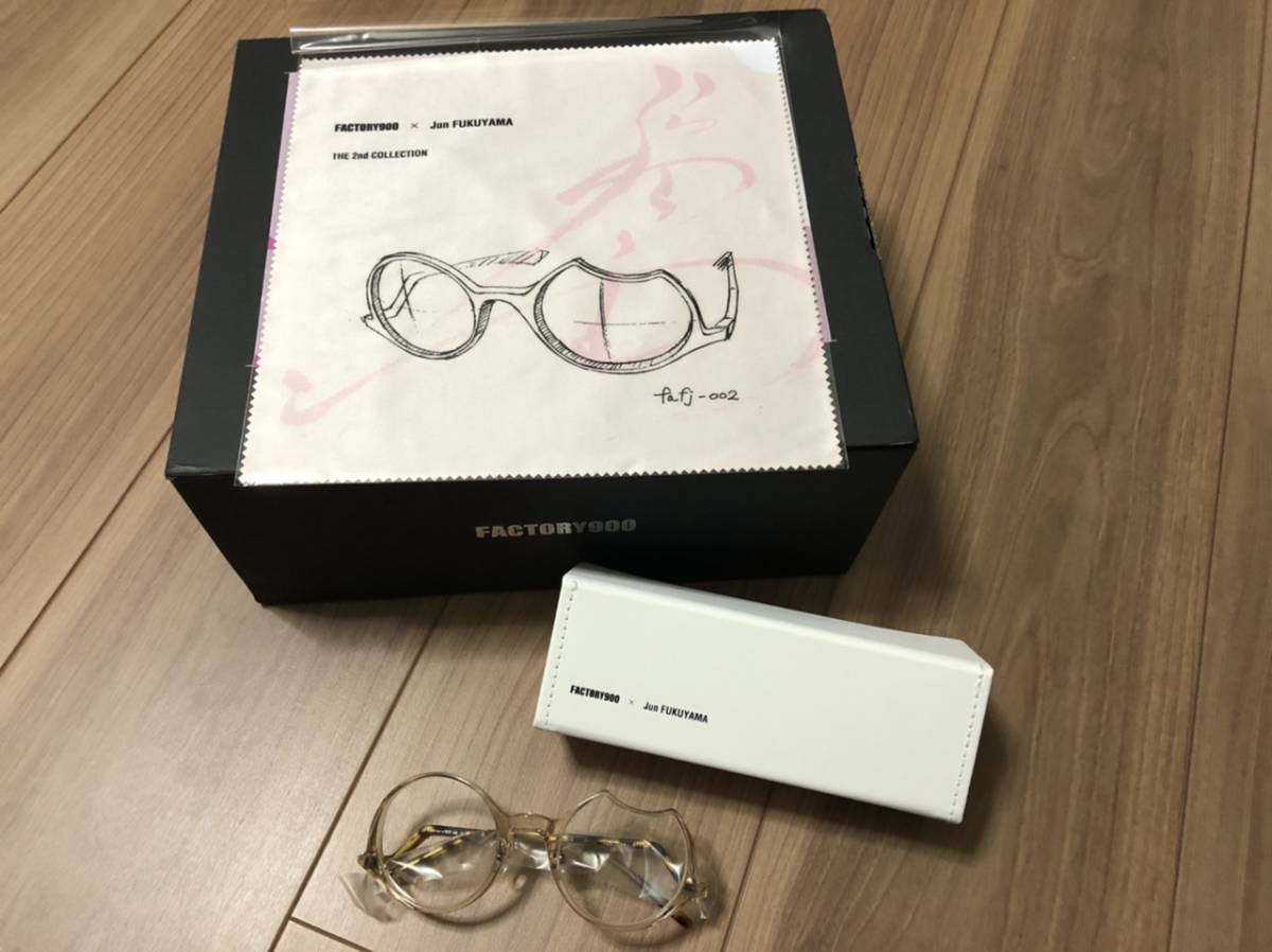 声優 福山潤 眼鏡 メガネ FACTORY900 美品 定価 送料込み 貴重 レア