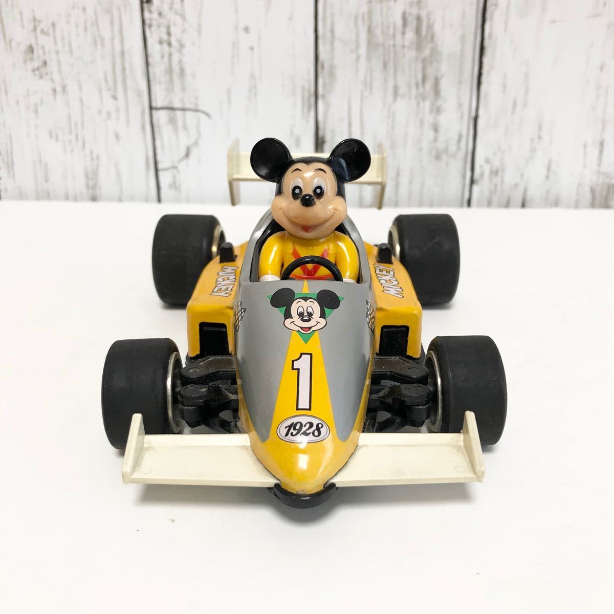 ミッキーマウス レーシングカー 80年代 レトロ 昭和 増田屋 1988 ミッキーマウス レーシングカー 80年代 レトロ 昭和 増田屋 1988