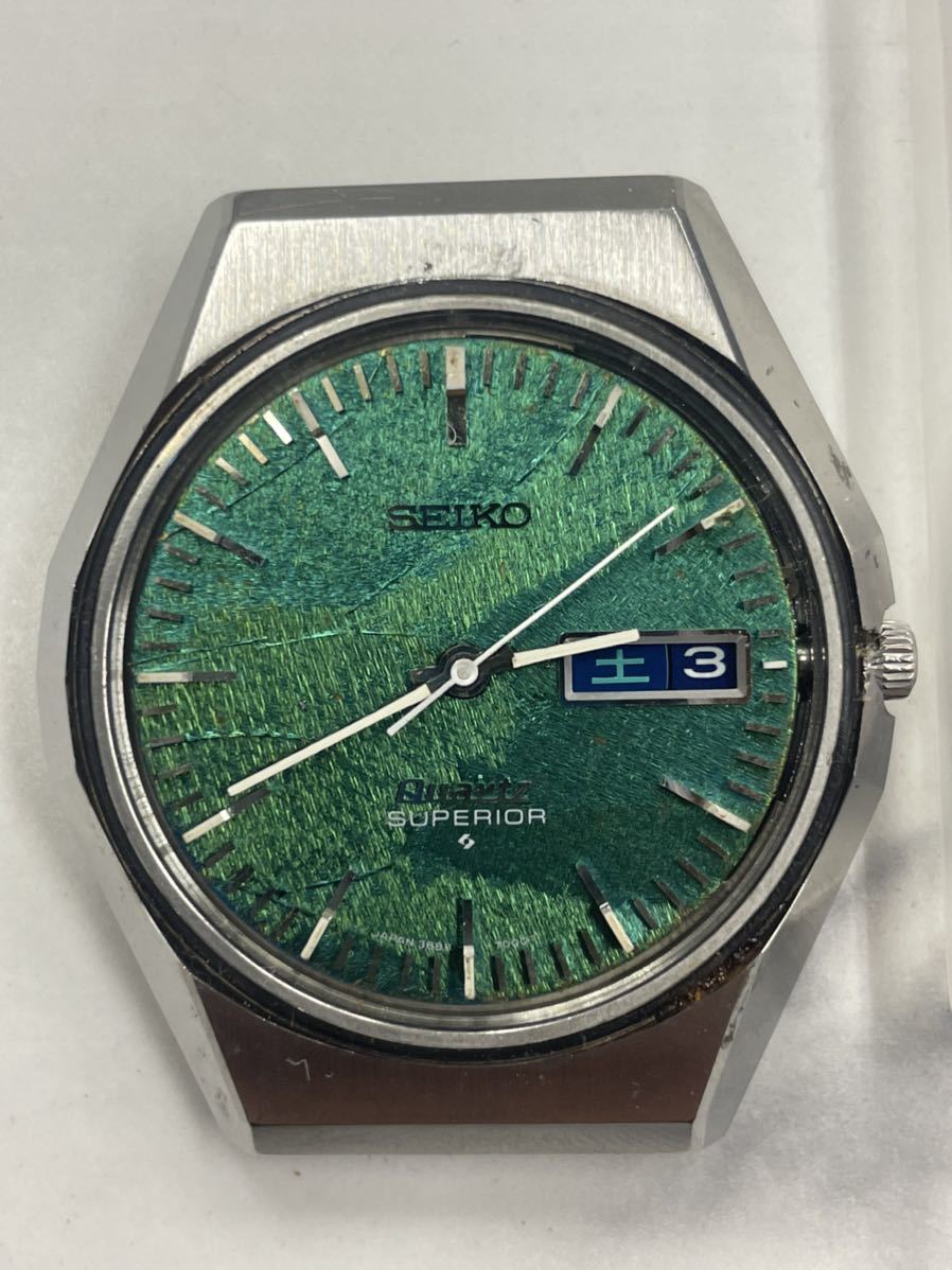 希少 SEIKO QUARTZ SUPERIOR 3883-7000 スーペリア-