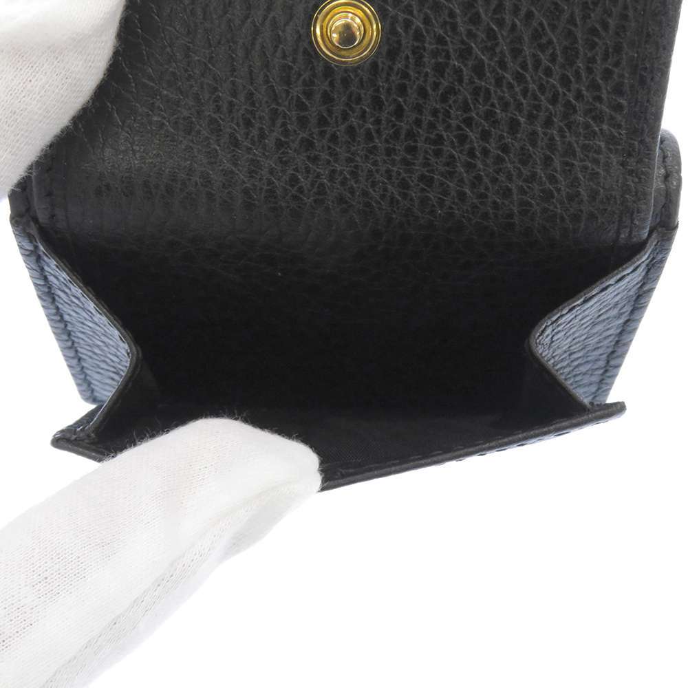 グッチ 三つ折り財布 プチマーモント コンパクトウォレット 523277 GG