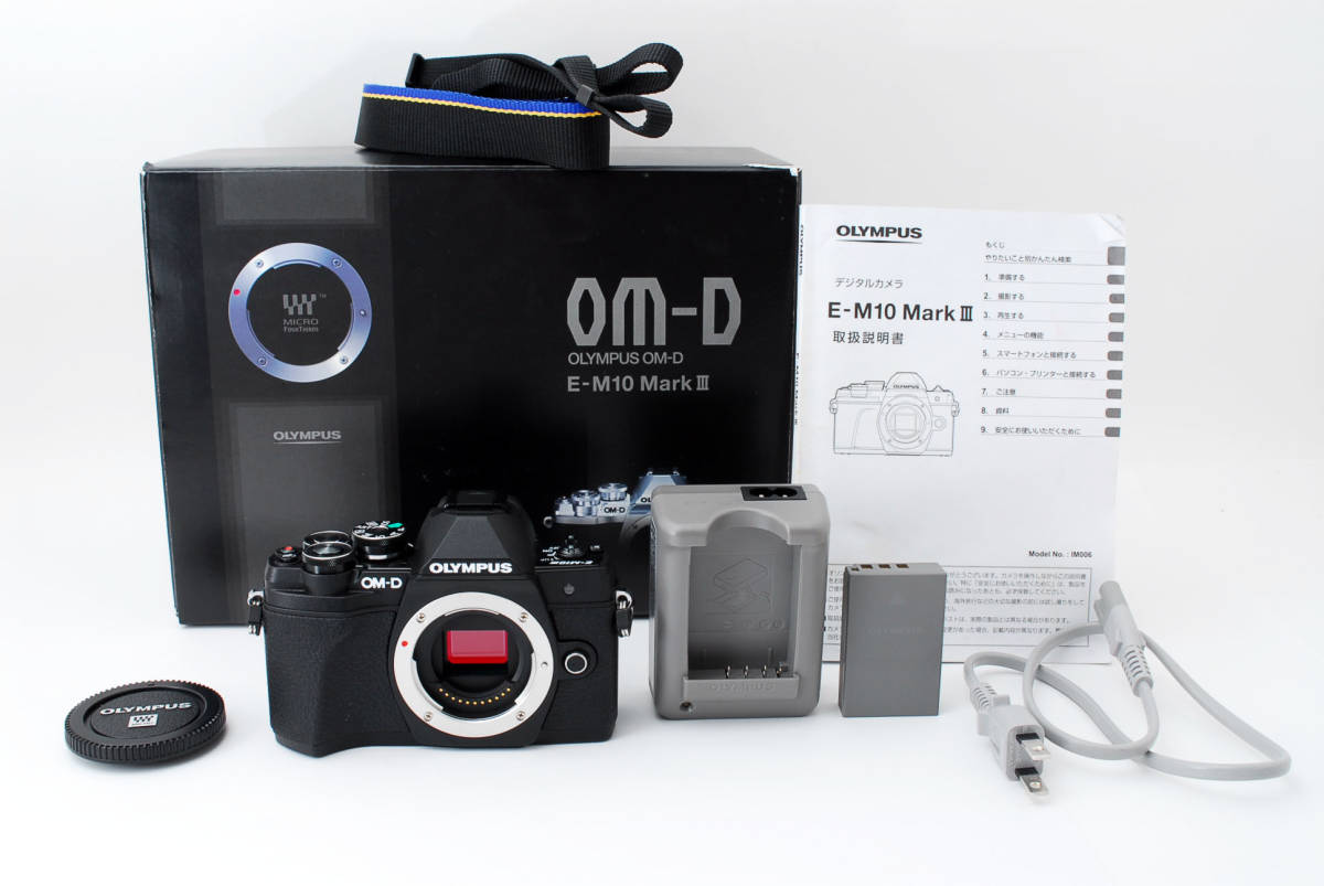 ◇美品◇OLYMPUS オリンパス OM-D E-M10 Mark III ブラック ボディ