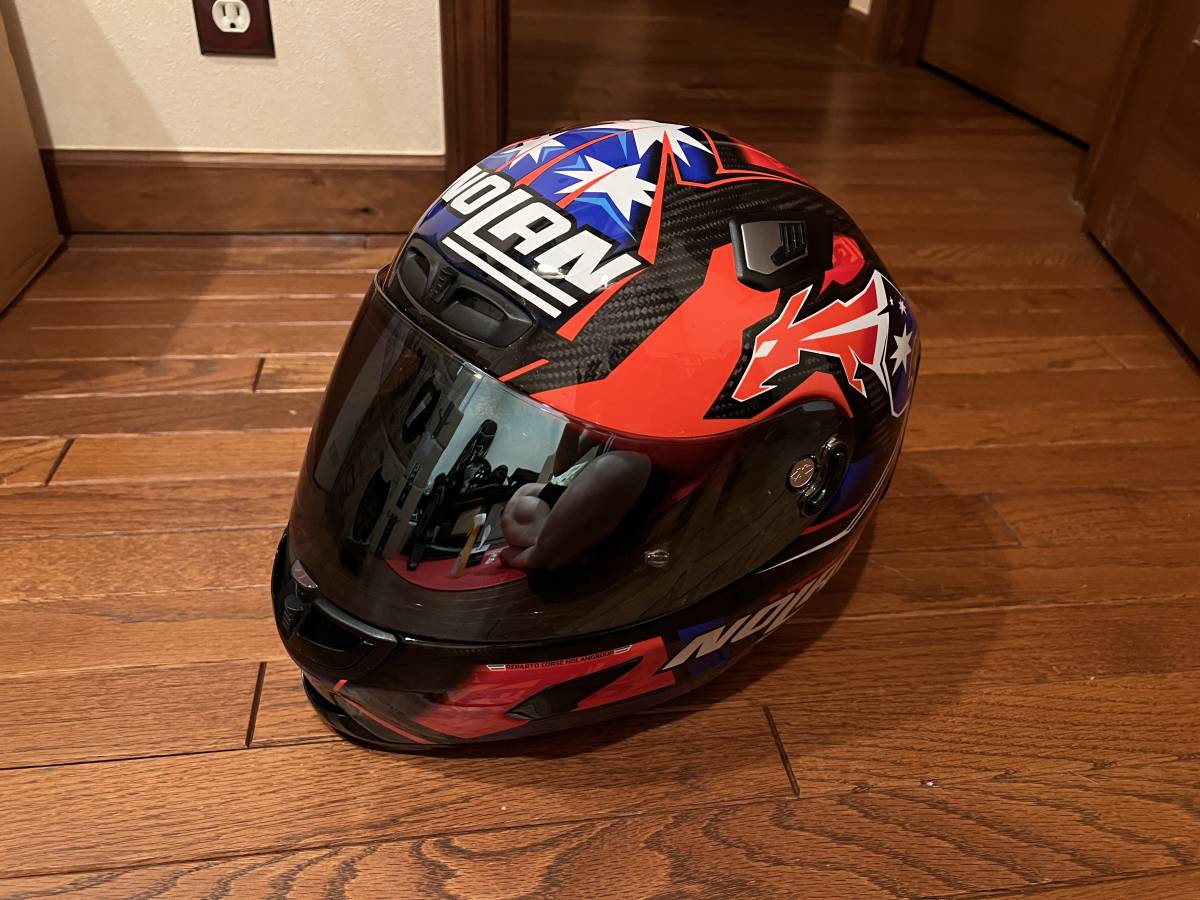 ☆美品☆ ノーランNOLAN X-803 ULTRA CARBON ストーナー Mサイズ