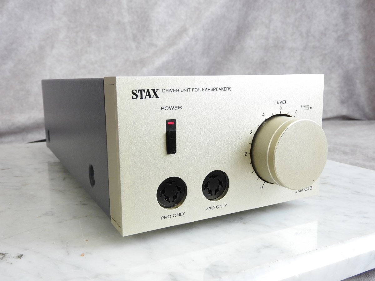 ☆ STAX スタックス イヤースピーカー/イヤフォン SRM-313/SR-303