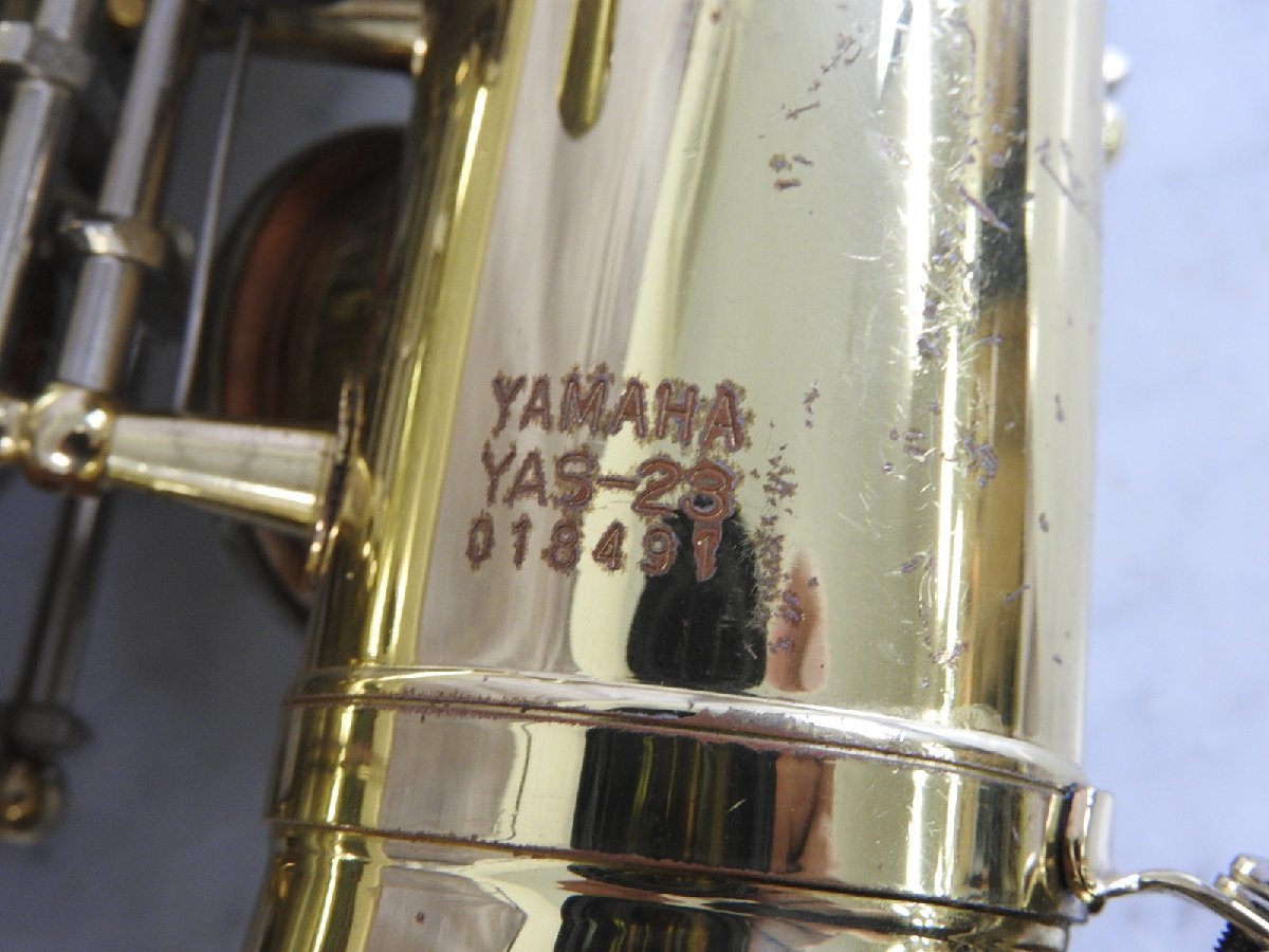 YAMAHA ヤマハ アルトサックス YAS-23 ジャンク
