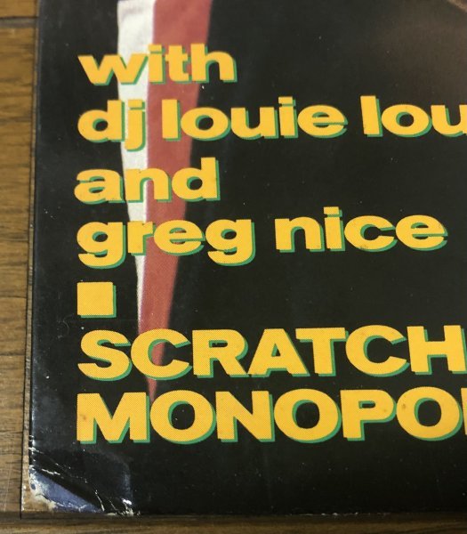 T La Rock - This Beat Kicks / Scratch Monopoly US Original Promo盤 80's Hip Hop Greg Nice Mantronik Carlos Berrios Omar Santana_画像6