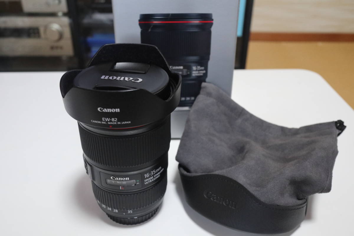 ズーム Canon - 保護フィルター付き Canon EF 16-35mm F4 の通販 by