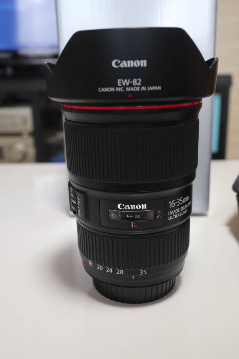 CANON キヤノン EF16-35mm F4L IS USM 広角ズームレンズ フィルター2