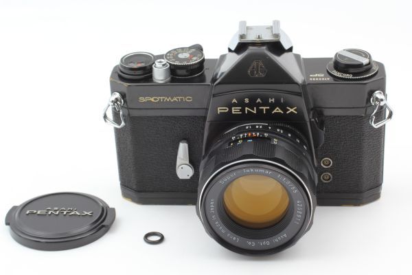 ペンタックス PENTAX SP ブラック SUPER TAKUMAR 55mm F/1.8 標準レンズセット s3056_画像2