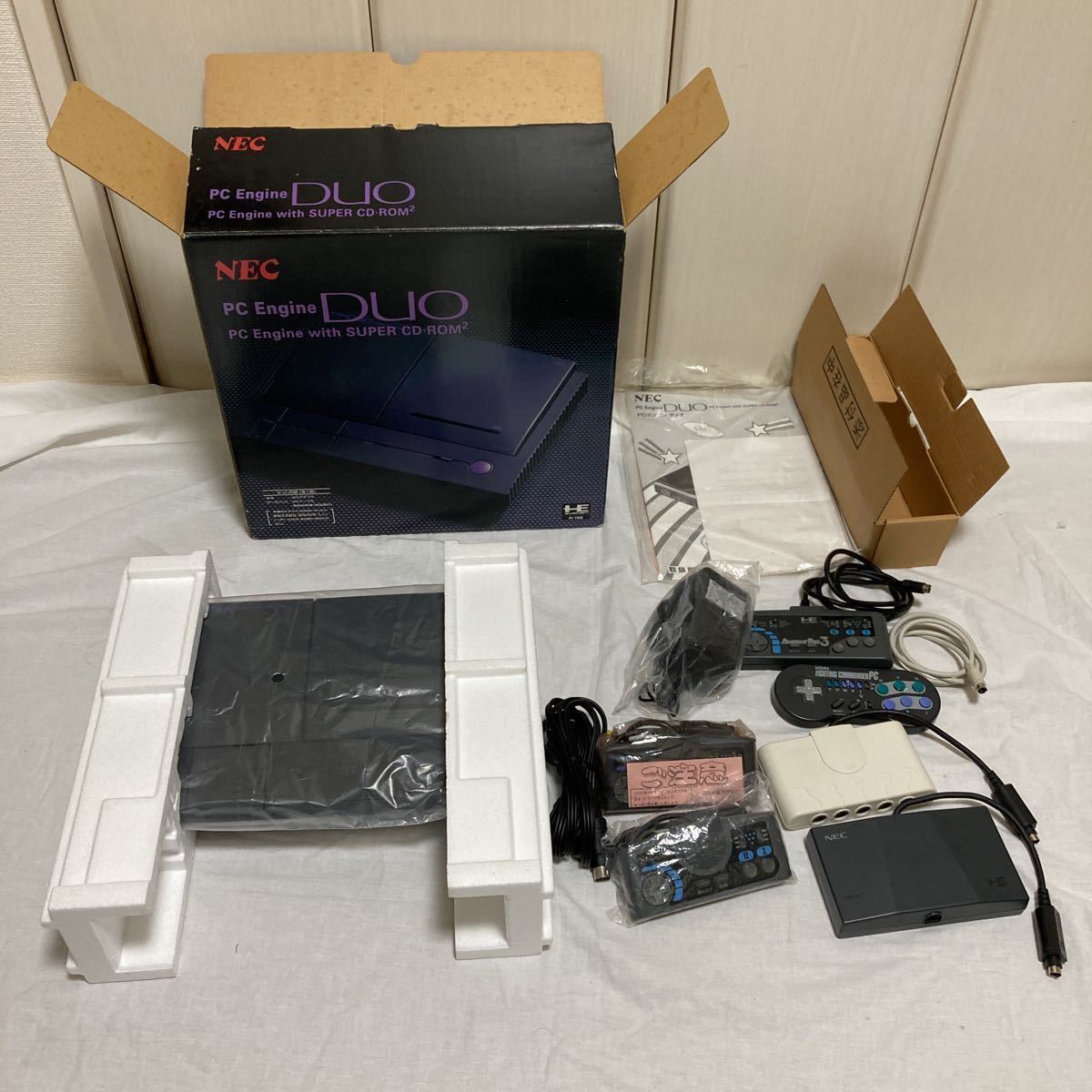 NEC PC Engine PCエンジンDUO 本体 AVENUEPAD3 マルチタップ MEMORY