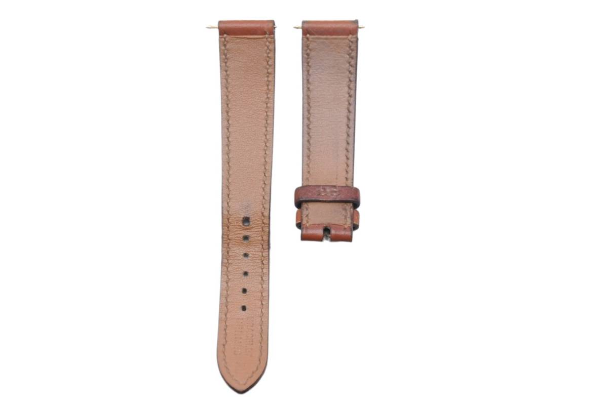 HERMES エルメス Hウォッチ レザーベルト 腕時計 ストラップ HH1.210