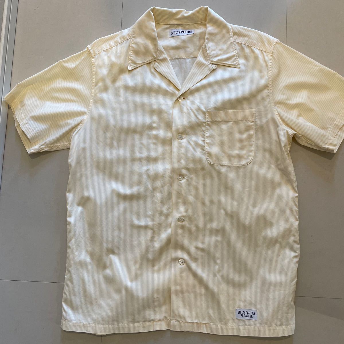 FIT mihara yasuhiro オープンカラーシャツ アロハ-