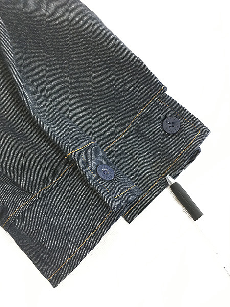 古着 70s USA製 Levi's 「Gentleman's Jeans」 70652-1918 デニム シャツ ジャケット M 古着_画像6