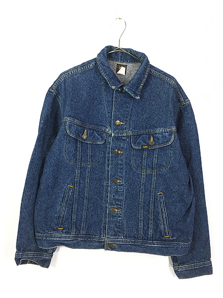 贈呈 激レア 80s USA製 Lee 220 ブラック デニム ジャケット XL tdh