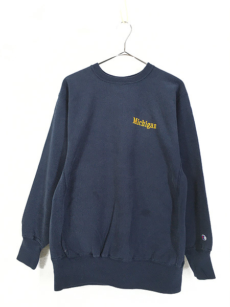 品質は非常に良い 古着 古着 XL スウェット リバース 刺しゅう 「Michigan」 Weave Reverse Champion USA製 90s XLサイズ以上 品質は非常に良い 古着 古着 XL スウェット リバース 刺しゅう 「Michigan」 Weave Reverse Champion USA製 90s XLサイズ以上