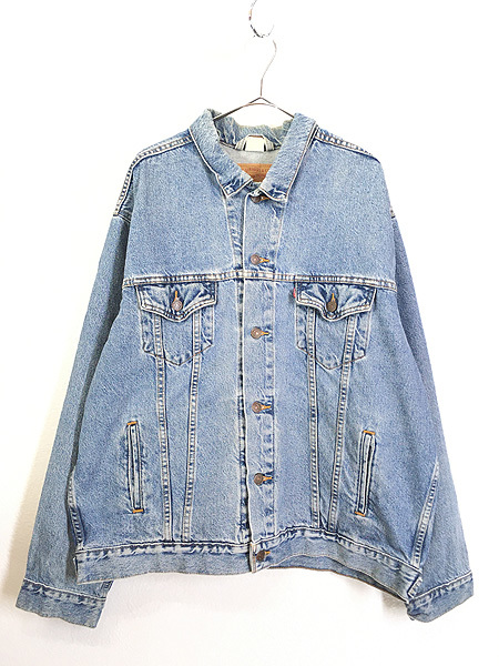 国産品 古着 90s XL Gジャン ジャケット デニム ビッグシルエット デカタグ 70507-0389 Levi's XLサイズ以上 国産品 古着 90s XL Gジャン ジャケット デニム ビッグシルエット デカタグ 70507-0389 Levi's XLサイズ以上