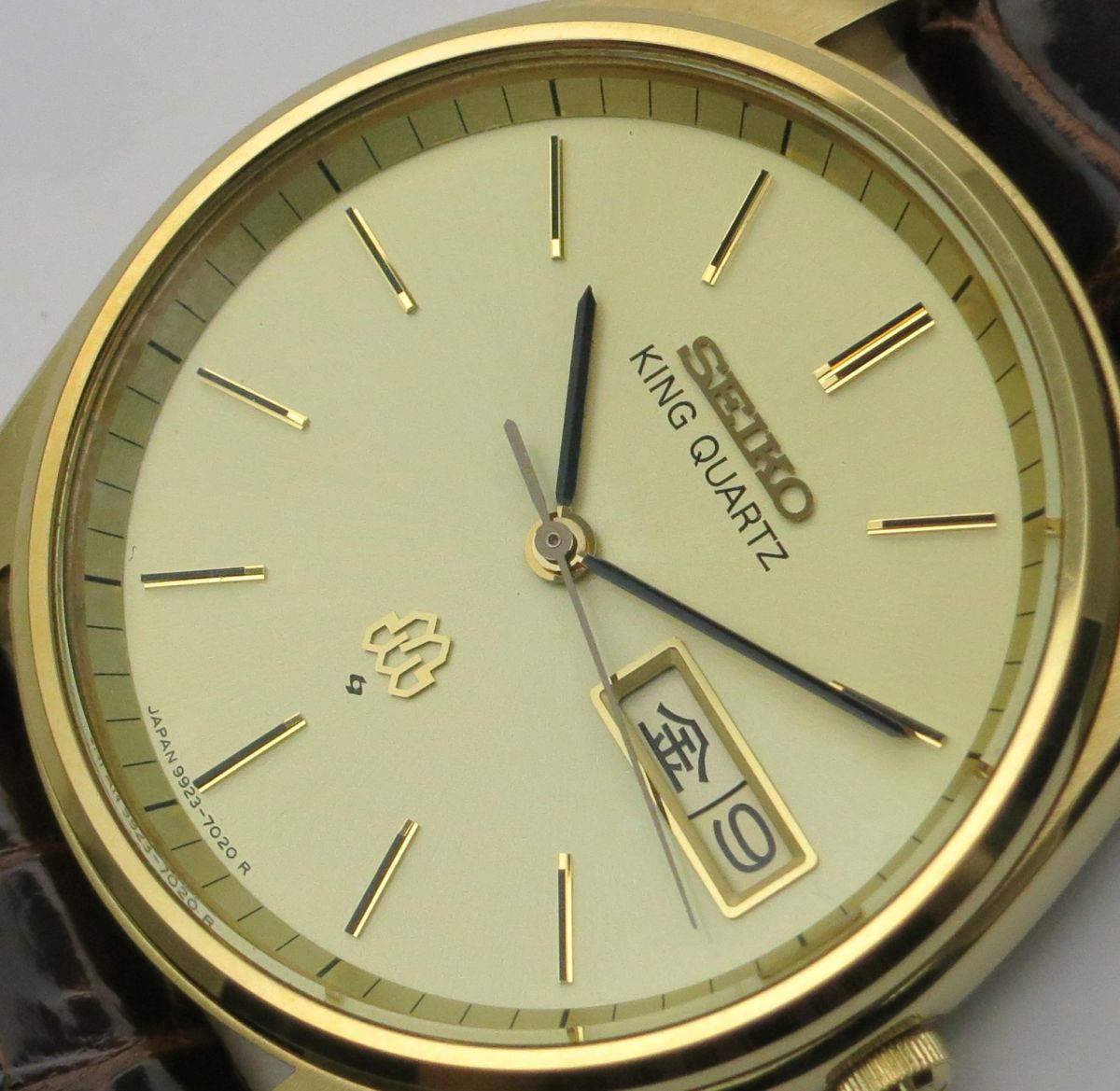 1円スタート 腕時計 SEIKO セイコー KING QUARTZ キングクオーツ