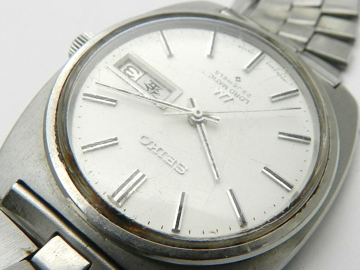 1円スタート 腕時計 SEIKO セイコー LORD MATIC ロードマチック LM 5606-7130 AT 自動巻 23石 デイデイト  プラスチック風防 メンズ Z220 product details | Proxy bidding and ordering service for  auctions and shopping within Japan and the