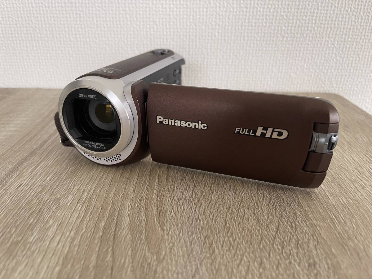 Panasonic デジタルハイビジョンビデオカメラ HC-W590M-T-