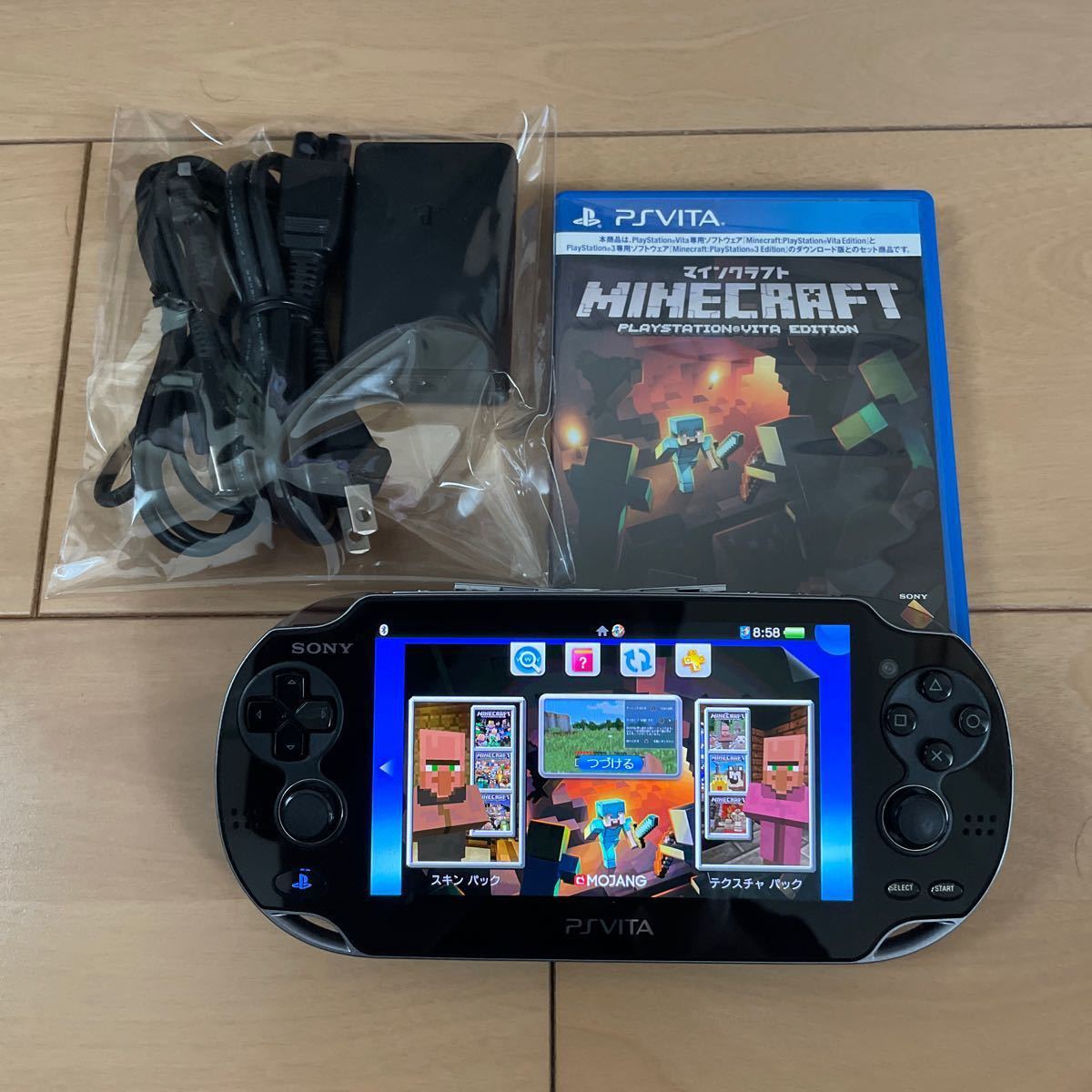 100%品質 vita PlayStation ジャンク 動作確認済み Minecraft 携帯用