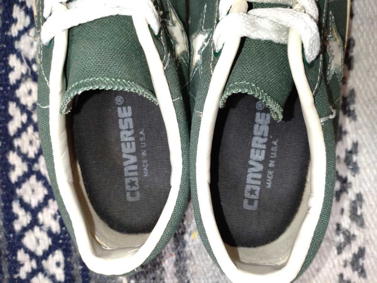 ☆送料込み☆現在価格高騰中☆CONVERSE ONE STAR☆MADE IN USA☆PINE