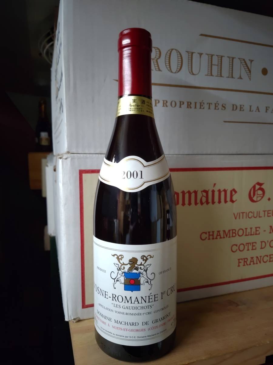 Vosne Romanee 1er Cru Les Gaudichots 2001.750ml.D.Machard de