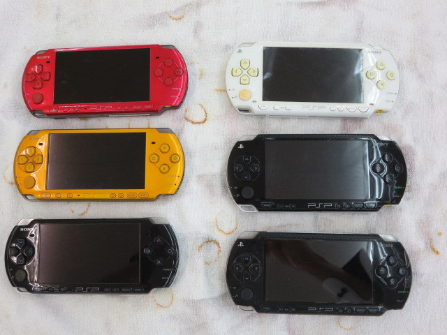 ジャンク PSP 5台セット まとめ売り PSP-3000 2台 PSP-2000 2台 PSP 
