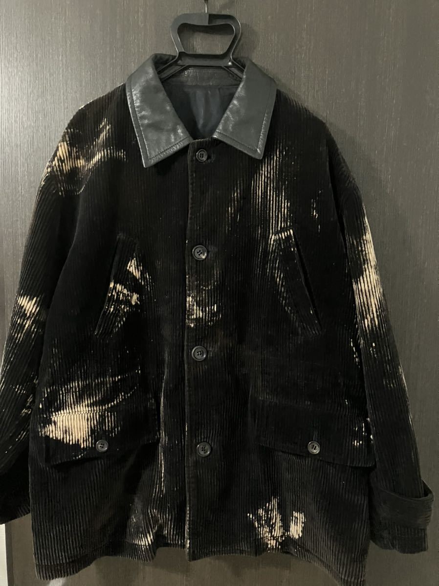 COMME des GARCONS コムデギャルソン レザー 希少 ビンテージ old 牛革