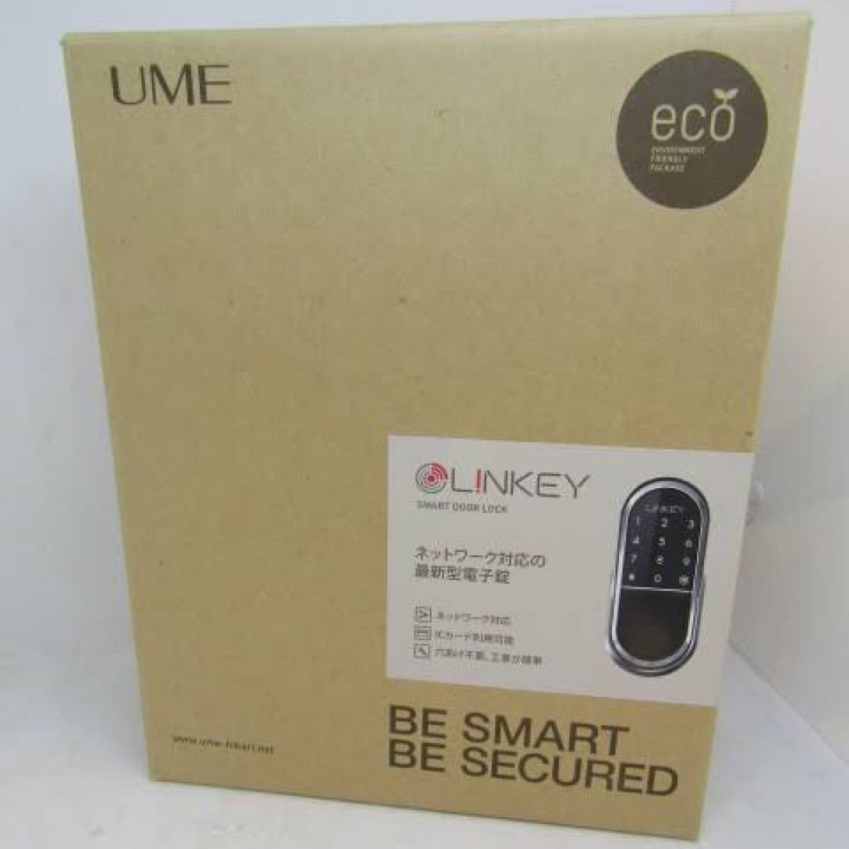 スマートロック L!NKEY リンキー LINKEY デジタルドアロックシステム D520XMK/JP ブラック 電子ロック
