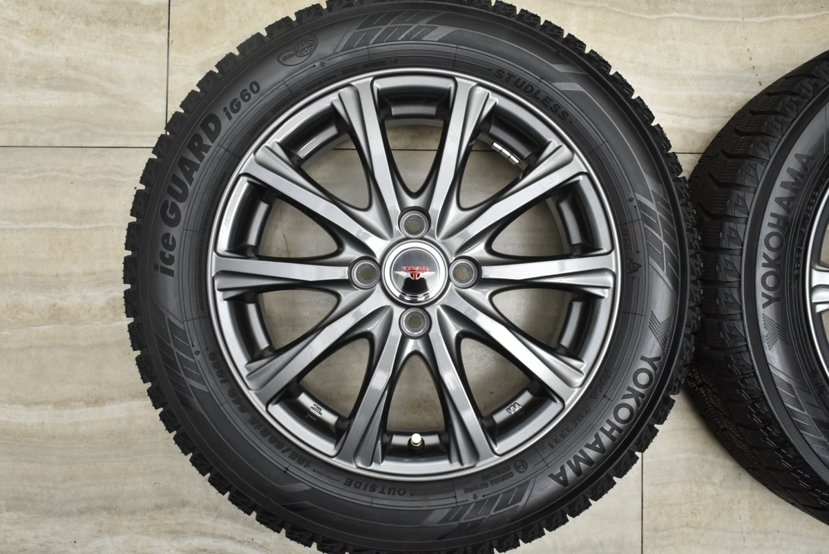 2021年製 バリ溝】TEAD 15in 5.5J +42 PCD100 ヨコハマ アイスガード6