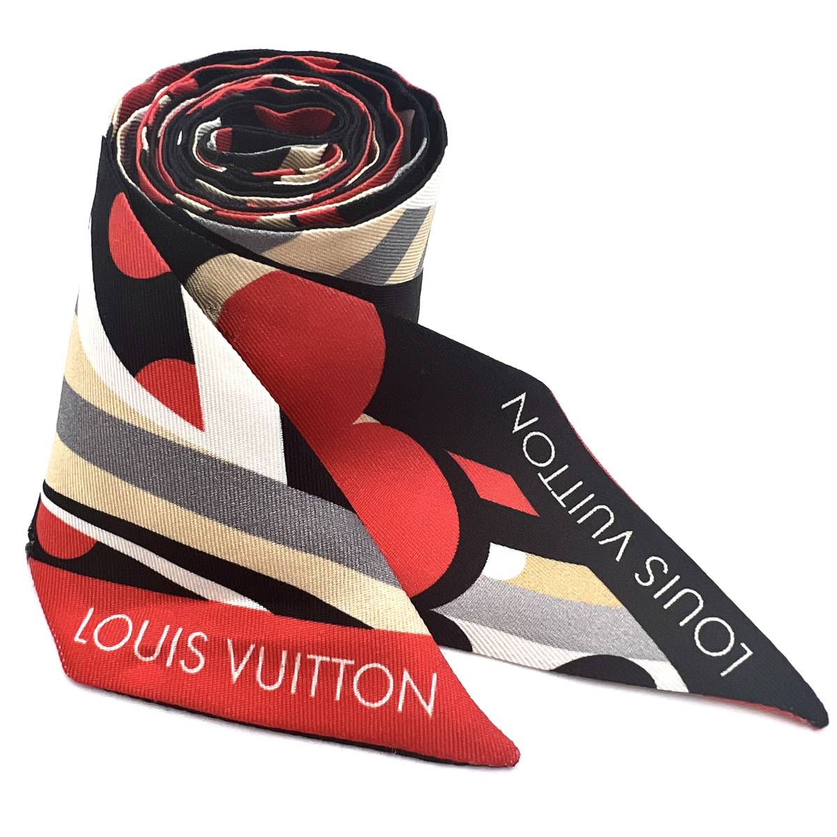 Louis Vuitton ルイヴィトン ツイリー シルク スカーフ フラワー