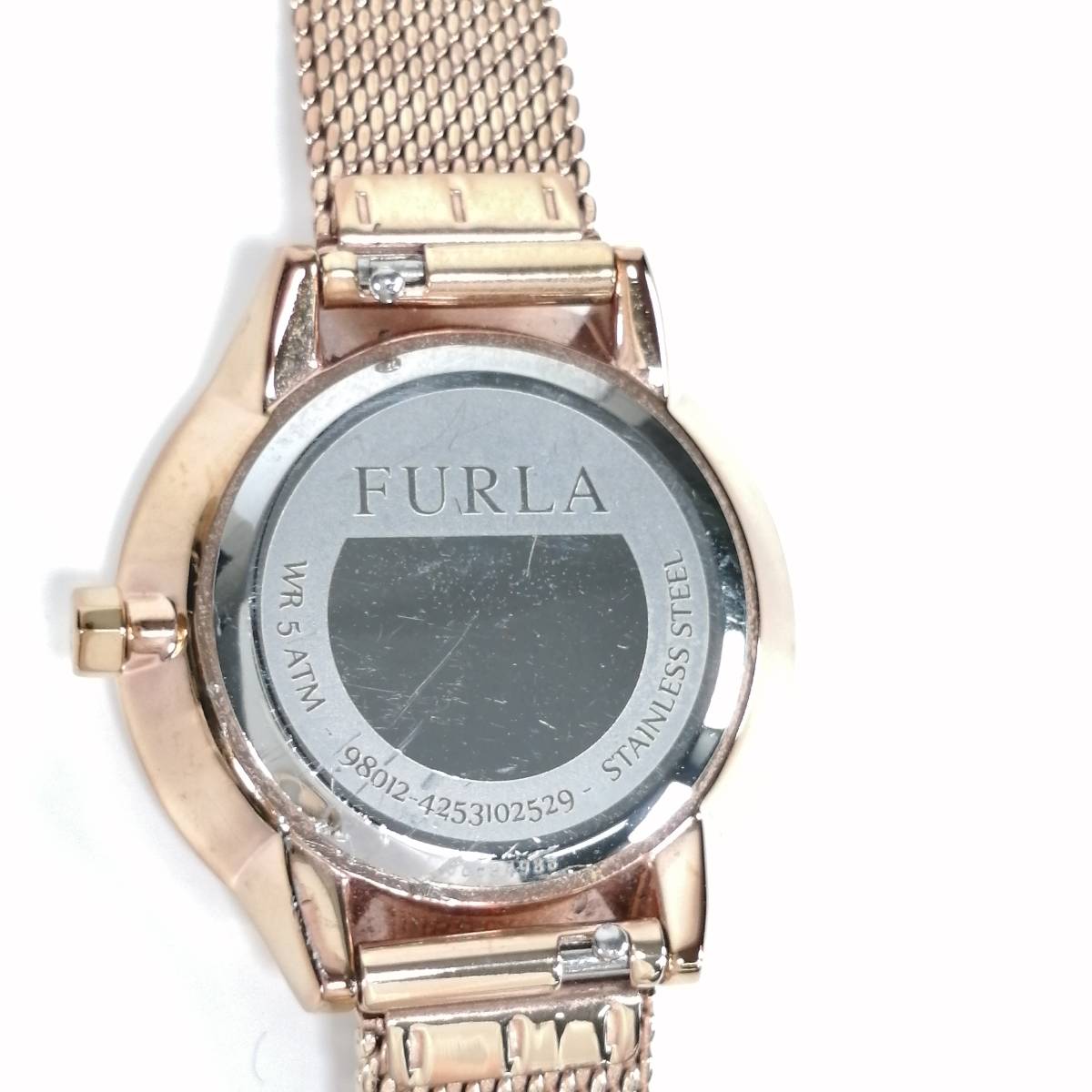 フルラ FURLA 時計 腕時計 クオーツ 4253102529 METROPOLIS メトロポリス 2針 レディース 現状品_画像3