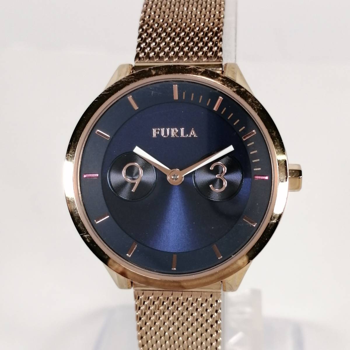 フルラ FURLA 時計 腕時計 クオーツ 4253102529 METROPOLIS メトロポリス 2針 レディース 現状品_画像2