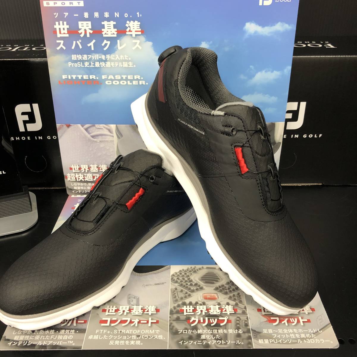 定番キャンバス フットジョイ ゴルフ スパイクレス26.5 elipd.org
