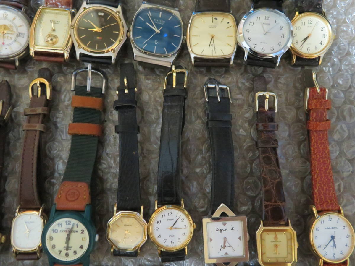 □腕時計おまとめセット□100個以上/SEIKO ORIENT LANCEL CITIZEN
