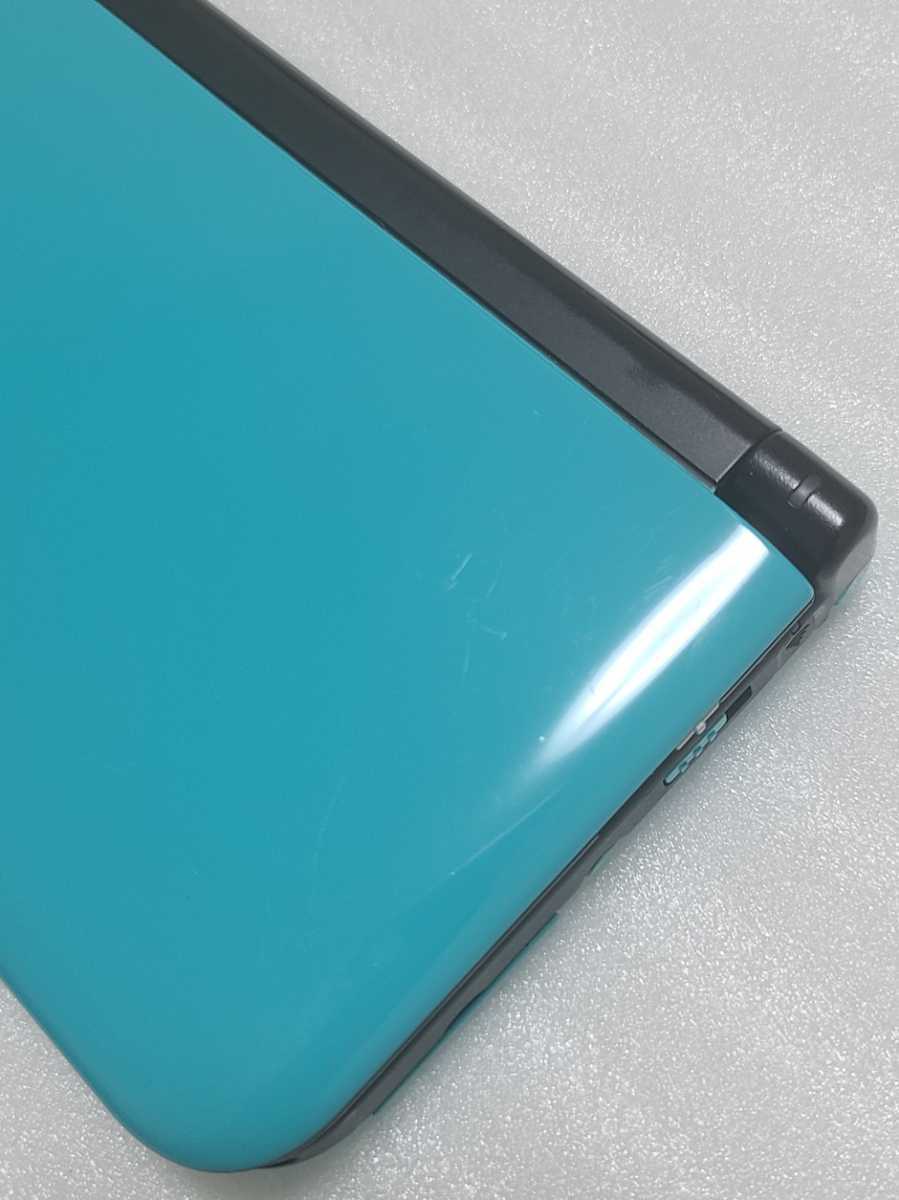 ニンテンドー3DS LL ターコイズ ブラック 黒 青 ニンテンドー ニンテンドー3DS LL ターコイズ ブラック 黒 青 ニンテンドー