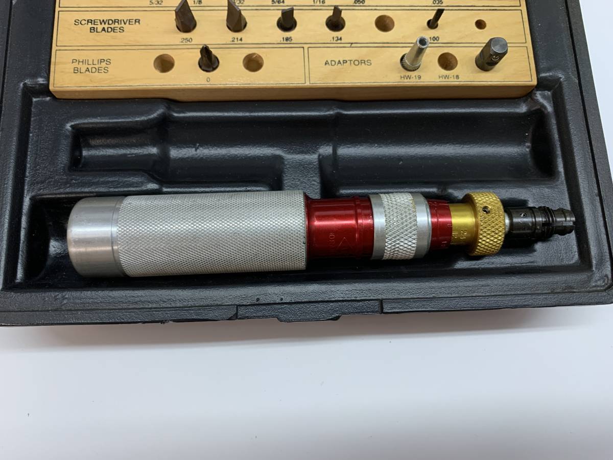 UTICA TOOL　スクリュードライバーセット　TS-30。 　　中古品 　　　　　（2022695）_画像5