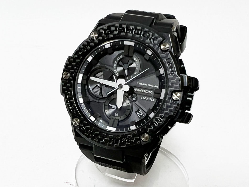 Casio casio g-steel g Steel Bluetoth Crongeport Chronograph Men's Watch Watch Tough Solar GST-B100X-1AJF Используется