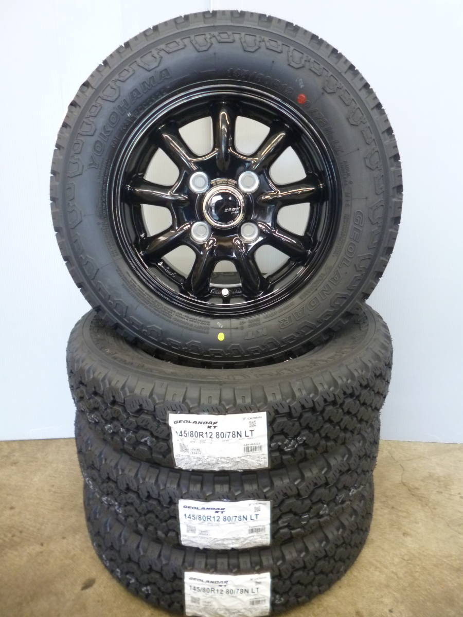 ヨコハマジオランダー ゴツゴツ☆145/80R12・145R12☆軽トラ軽バン