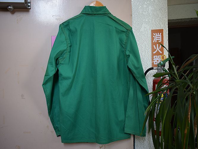 デッドストック品◎70SビンテージプリズナージャケットPW緑 デッドストック品◎70SビンテージプリズナージャケットPW緑