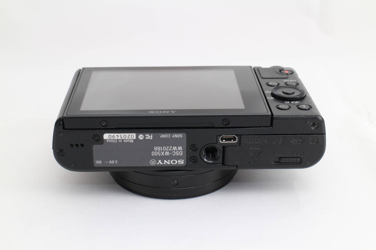 ○訳あり○Sony ソニー / コンパクトデジタルカメラ / Cyber-shot / DSC-WX500 / ブラック / #J6003_画像5