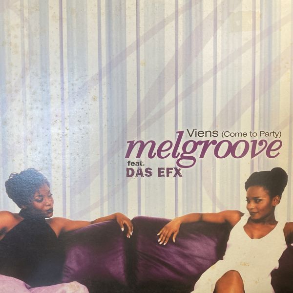 12inchレコード　 MELGROOVE / VIENS (COME TO PARTY) feat. DAS EFX_画像1