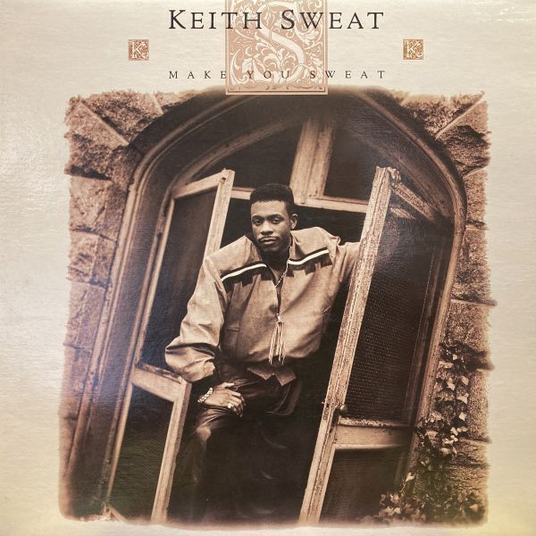 12inchレコード　 KEITH SWEAT / MAKE YOU SWEAT_画像1