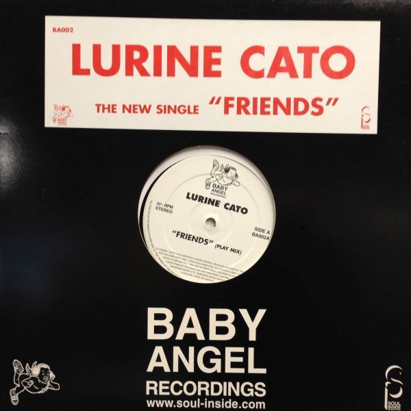 12inchレコード LURINE CATO / FRIENDS_画像1