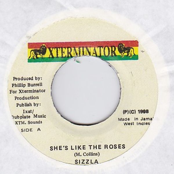 EPレコード　SIZZLA / SHE'S LIKE THE ROSES_画像1