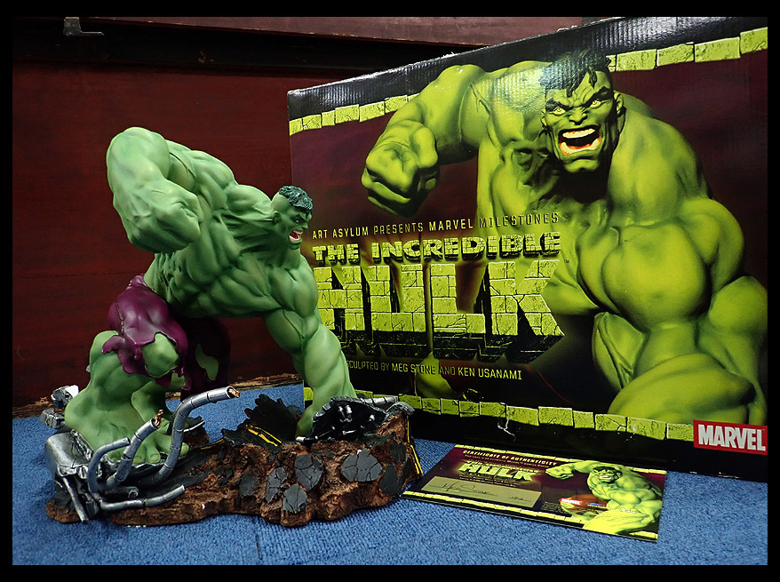 海蛍】THE INCREDIBLE HULK ハルク statue Art Asylum Marvel by 海蛍】THE INCREDIBLE HULK ハルク statue Art Asylum Marvel by