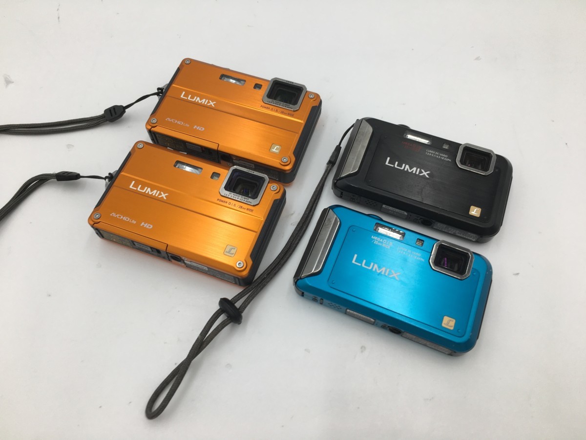 ♪△【Panasonic パナソニック】コンパクトデジタルカメラ 4点セット