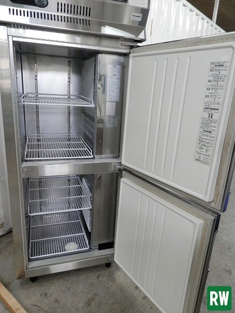 vertical 2 surface sudden speed ... Panasonic BF-F120A 403L three-phase 200V 2017 year made W745×D800×H1890mm freezer right opening 2 door shelves new goods [3-228514]