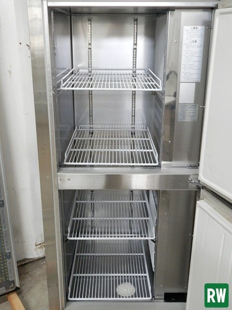  vertical 2 surface sudden speed ... Panasonic BF-F120A 403L three-phase 200V 2017 year made W745×D800×H1890mm freezer right opening 2 door shelves new goods [3-228514]