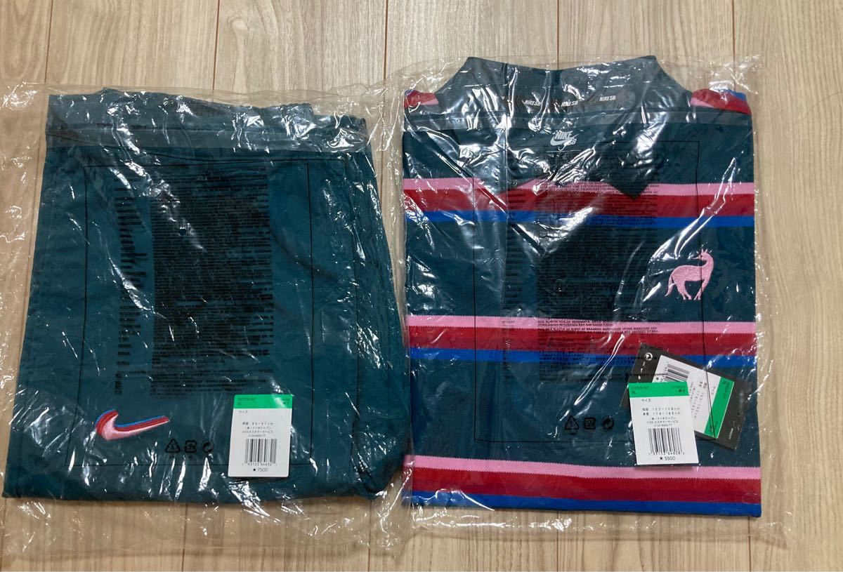 NIKE SB × PARRA AS M NK SB POLO PANT ナイキ パラ ポロシャツ パンツ セットアップ